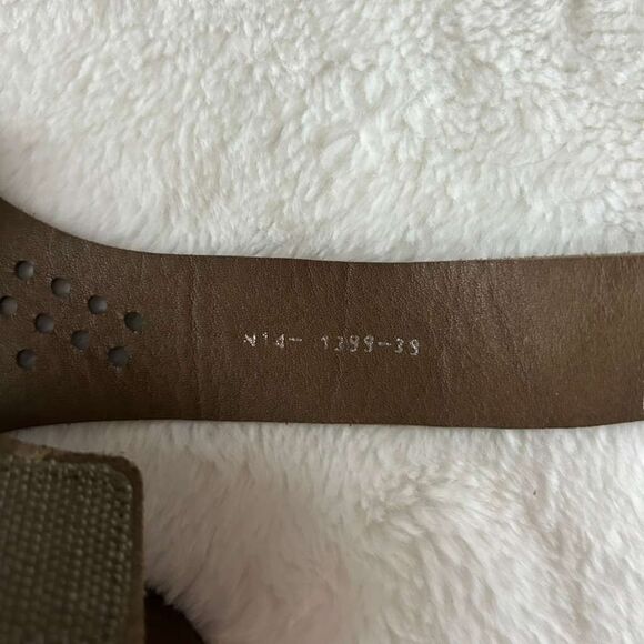 Pedro Garcia Yinon brown castoro double sided Suede heel sandals sz US 8/39 - Picture 7 of 7